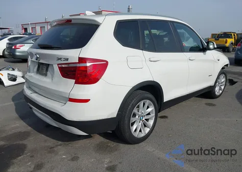 2016 BMW X3 xDrive28I из США, поврежденный, VIN 5UXWX9C5XG0D69736